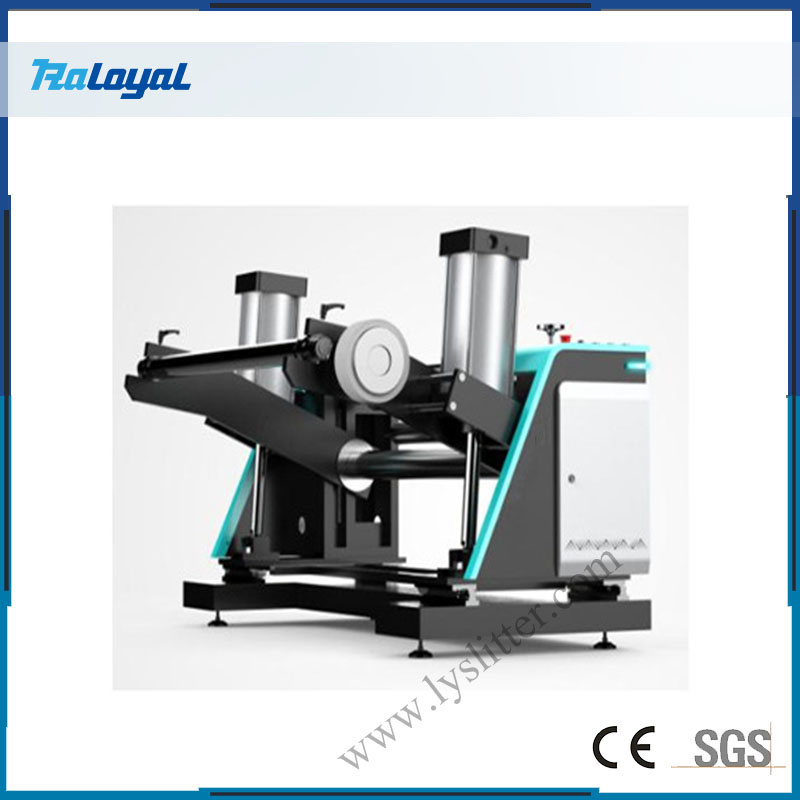 2 Rolls Feeding Food Paper Sheeter Machinery with Automatic Convey