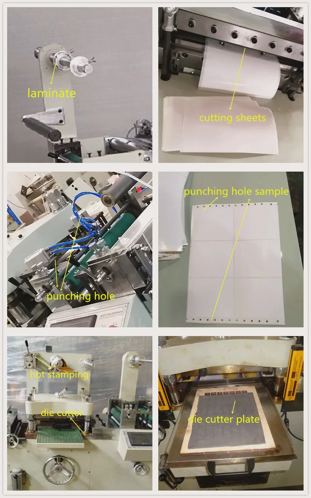 320mm Flatbed Die Cutting Machine with Hot Stamping