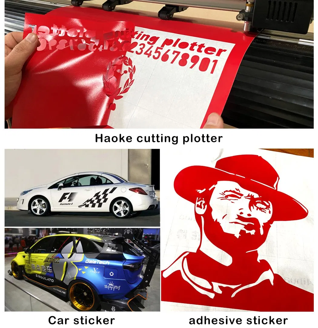44 Inch/1100mm China Cheap Vertical Roll Vinyl Auto Contour Cutting Plotter with Laser Cutting Plotter High Precision Vinyl Cutting