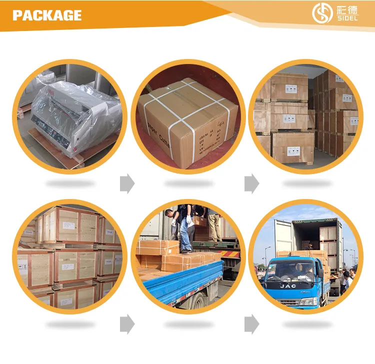 490mm Cutting Width 80mm Height Programable Paper Cutting Machinery (WD-490R)