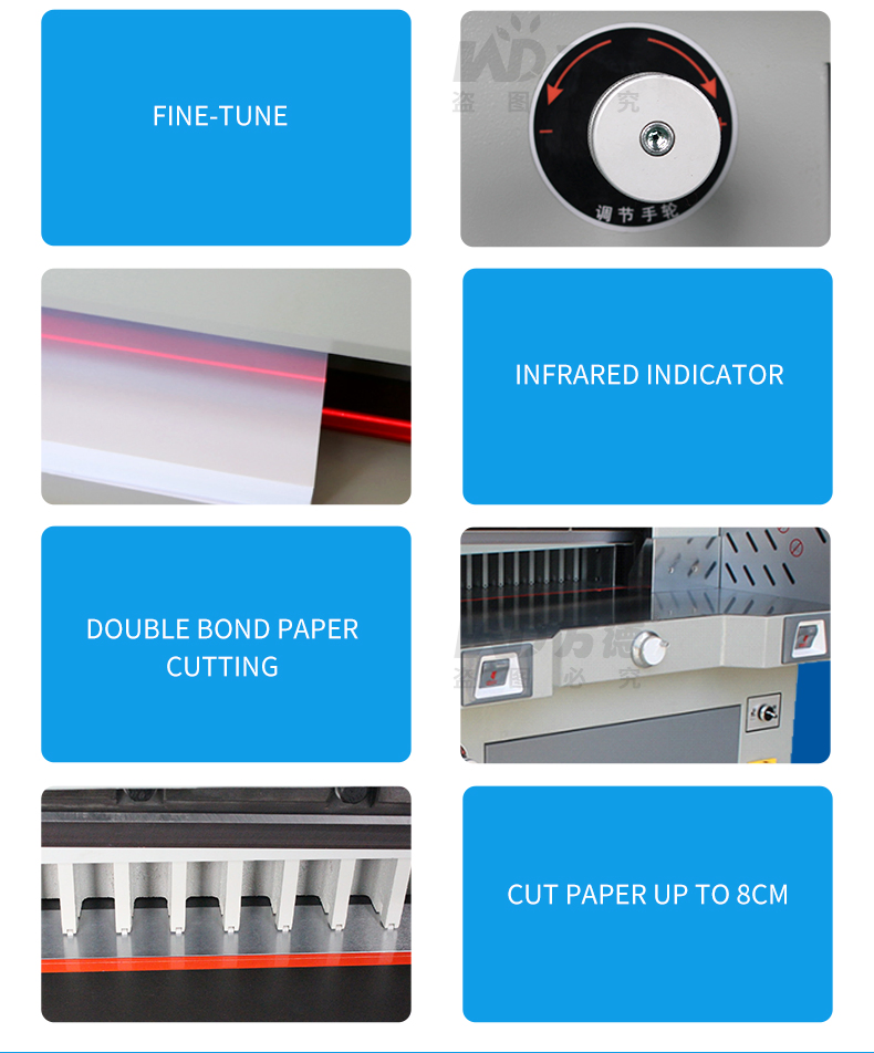 490mm Cutting Width Paper Cutting Machinery (WD- 490R )