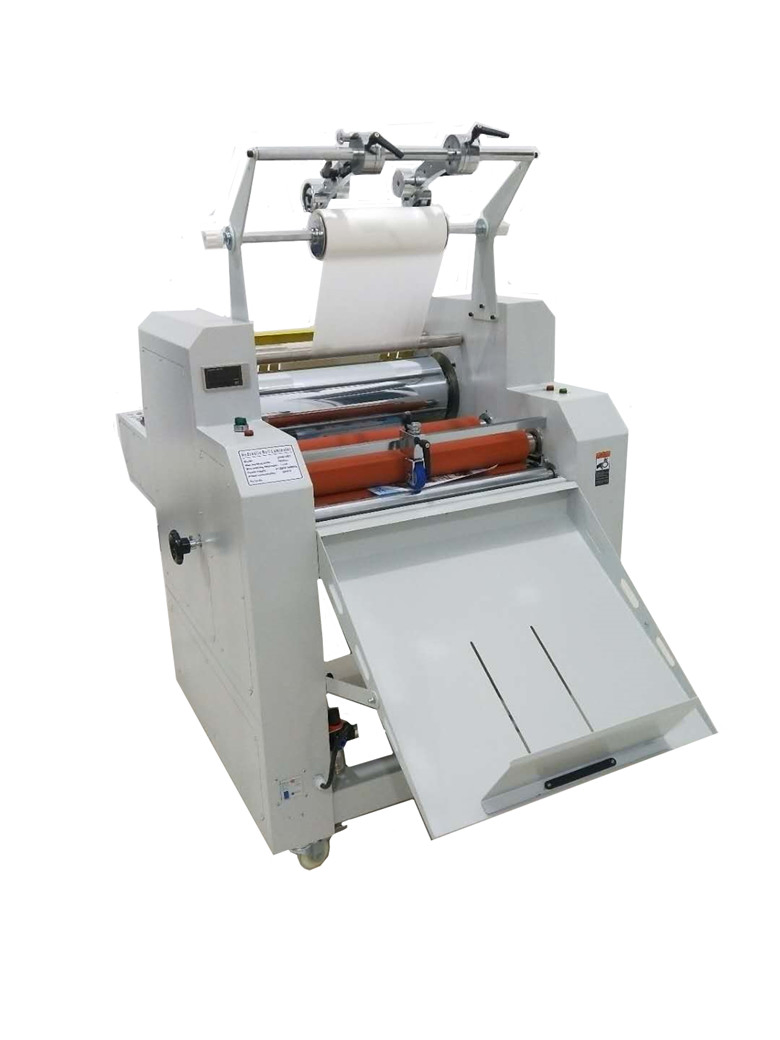 520mm Hydraulic Hot Laminating Machine with Automatic Pueumatic Cutter Hl-520ya