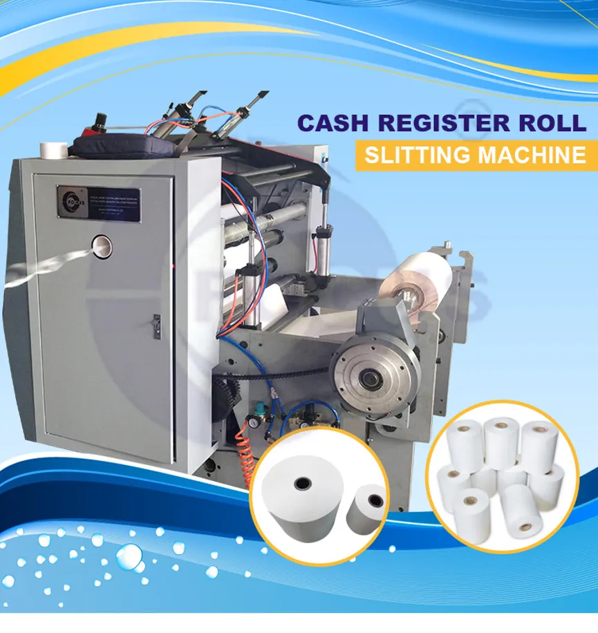 900mm Thermal Cash Register Roll Slitting Machine