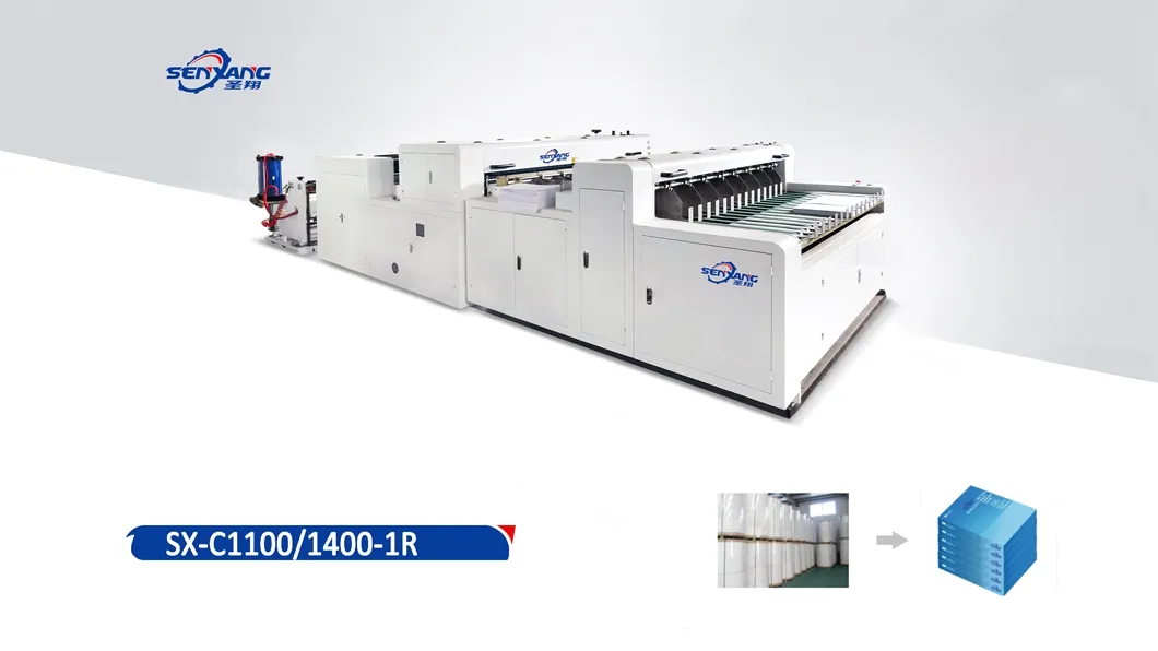 A4 Paper Roll to Sheet Cross Cutting Making Machine