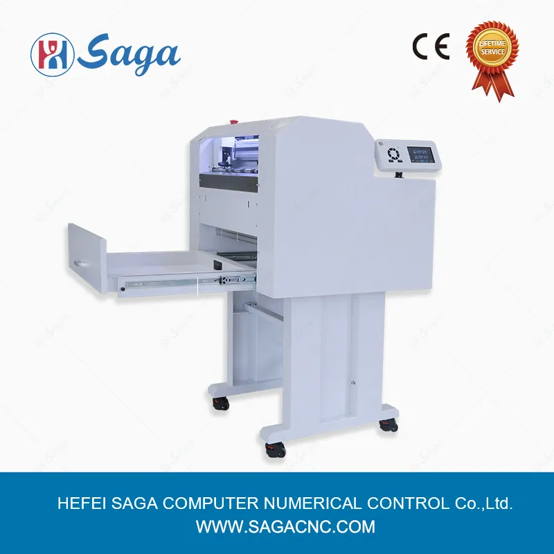 Adsorbed Auto Feeding Cutting and Creasing Die Cutter Can Half/Kiss-Cut for Self-Adhesive Wire Drawing Material, Thin PVC, Label and Synthetic Paper