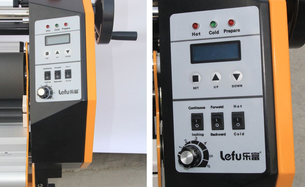 Applicator Machine Roller Hot Laminator and Cold Film Lf1700-D3 Laminator Machine