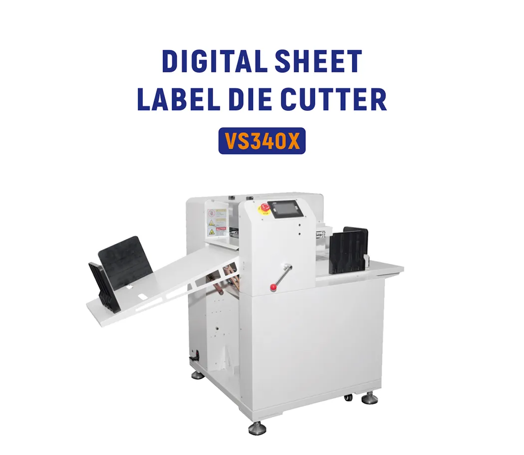 Automatic Digital CCD Sheet Cutter Cut and Crease Stickers & Cardboard Vs340X