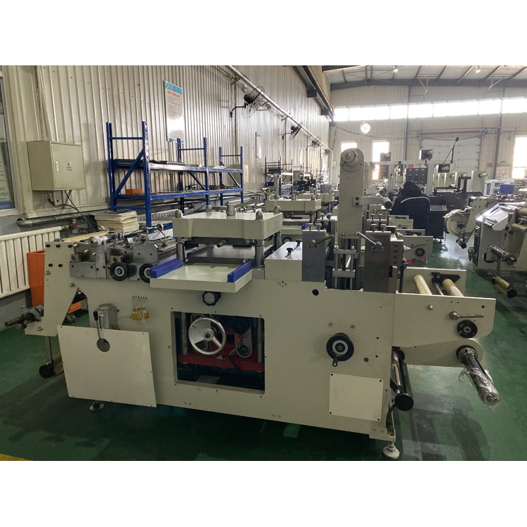 Automatic Flatten Adhesive Label Die Cutting Machine