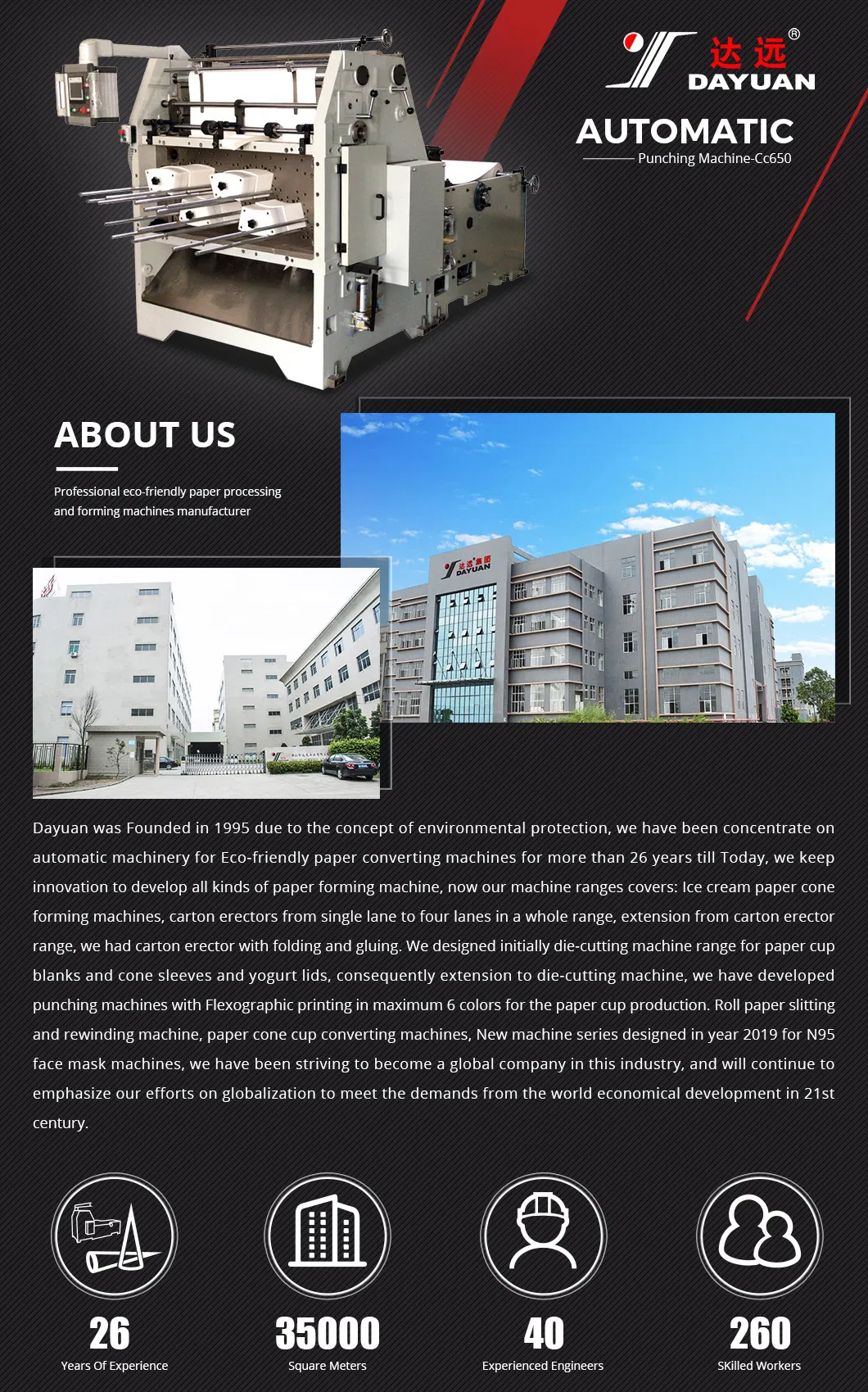 Automatic Flexo Printing with Slotting Die-Cutting Machine