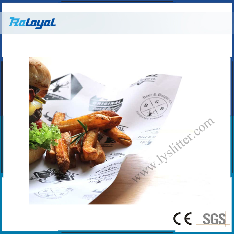 Automatic Paper Roll to Sheet Cutting Machine, Sandwich Hamburger Paper Sheeting Machine