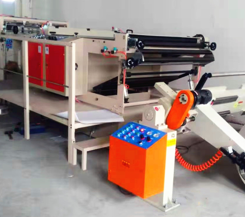 Automatic Rell Paper Sheet Cutter Stacker