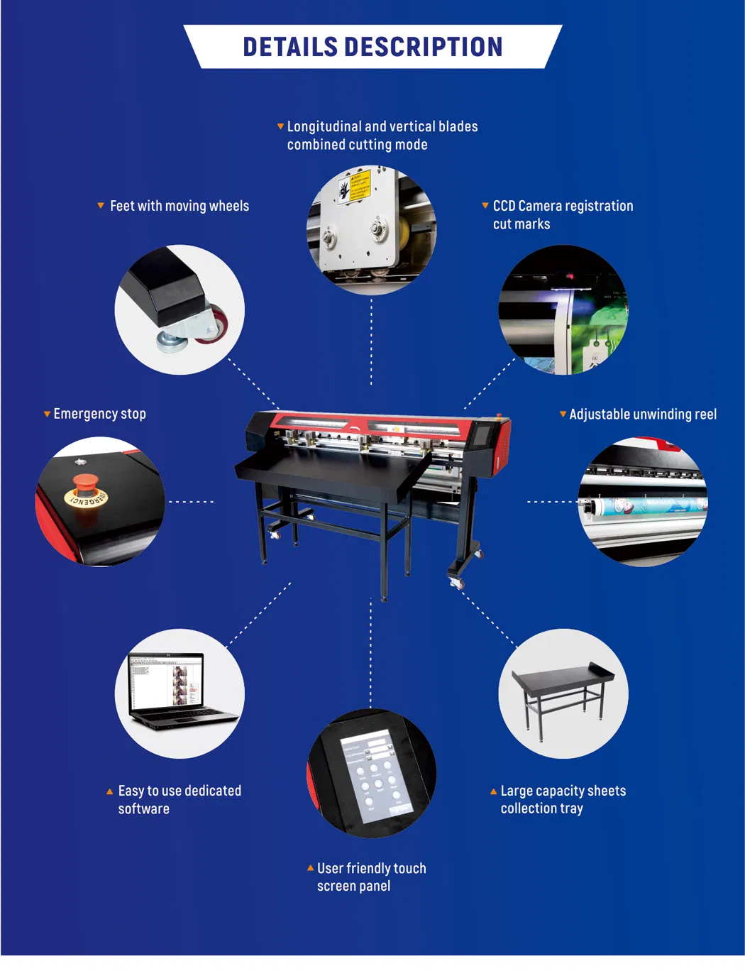 Automatic Roll to Sheet Paper Slitting Machine Roll Cutting Machine/Slitter Machine