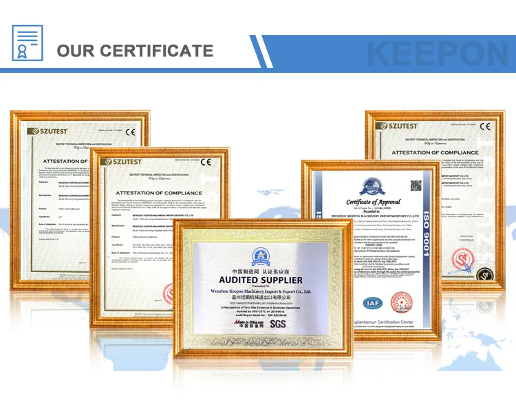 Automatic Servo Control High Speed Double Rotary Knife Paper Roll to Sheet Cutting Machine