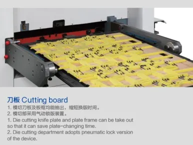 Carton Flatten Die Punching Machine Die Cutting Machine Carton Cutting Machine