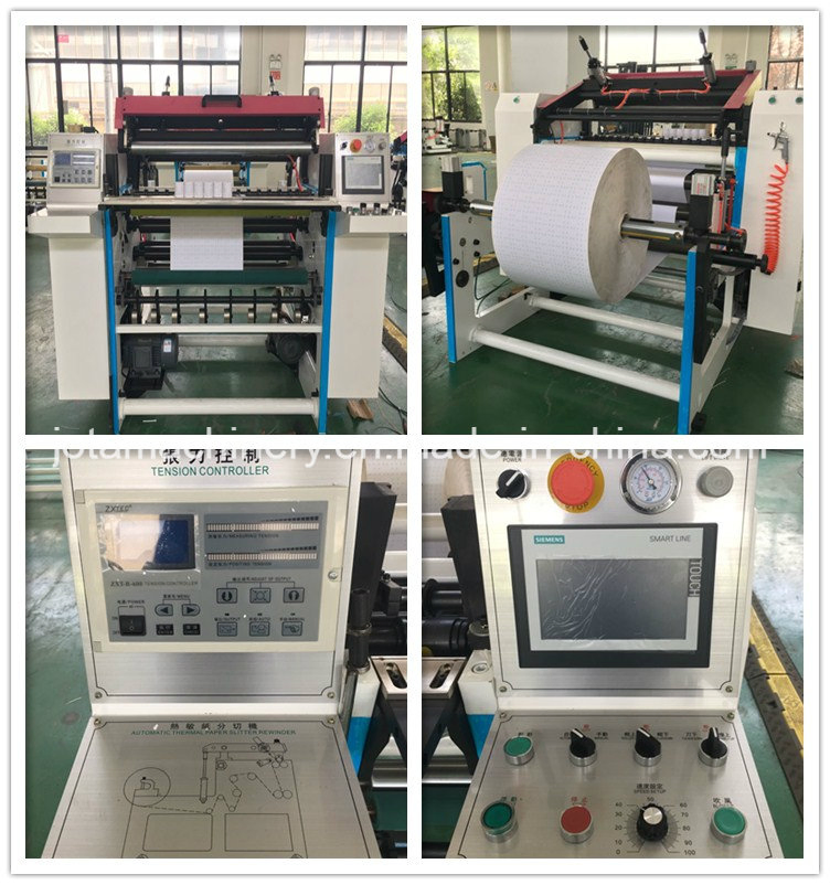 Cash Register Paper Roll Slitter Rewinder Thermal Paper POS Paper ATM Paper Slitting Machinery