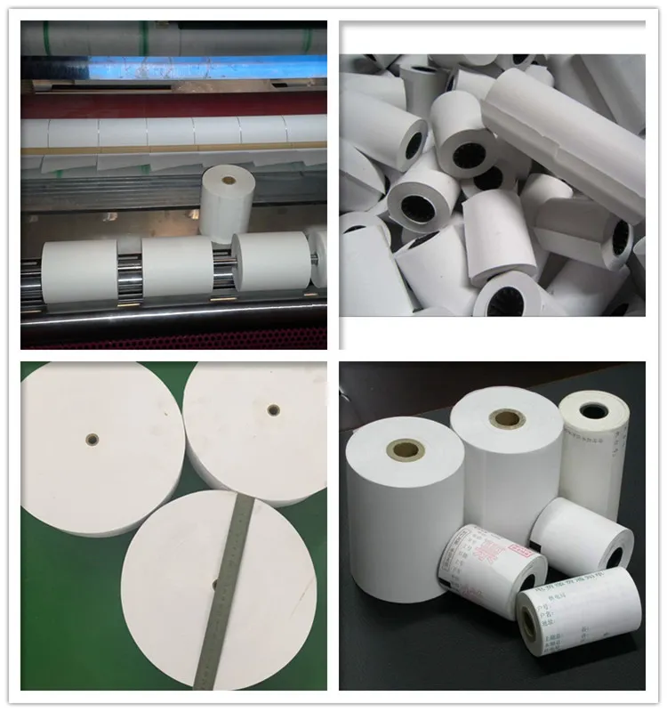 Cash Register Paper Roll Slitter Rewinder Thermal Paper POS Paper ATM Paper Slitting Machinery