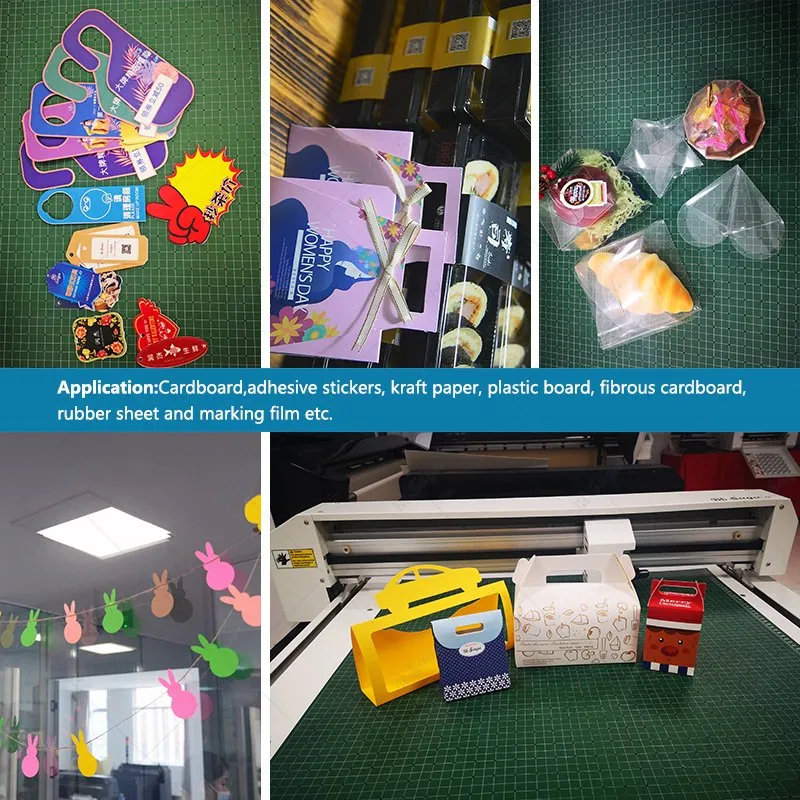 CCD Visable Horizontal High-Performance Durable Large Size Cutting Plotter After Printing for Cardboard