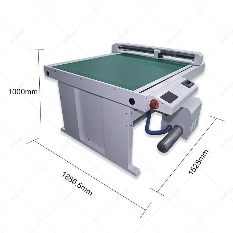 CCD Visable Horizontal High-Performance Durable Large Size Cutting Plotter After Printing for Cardboard