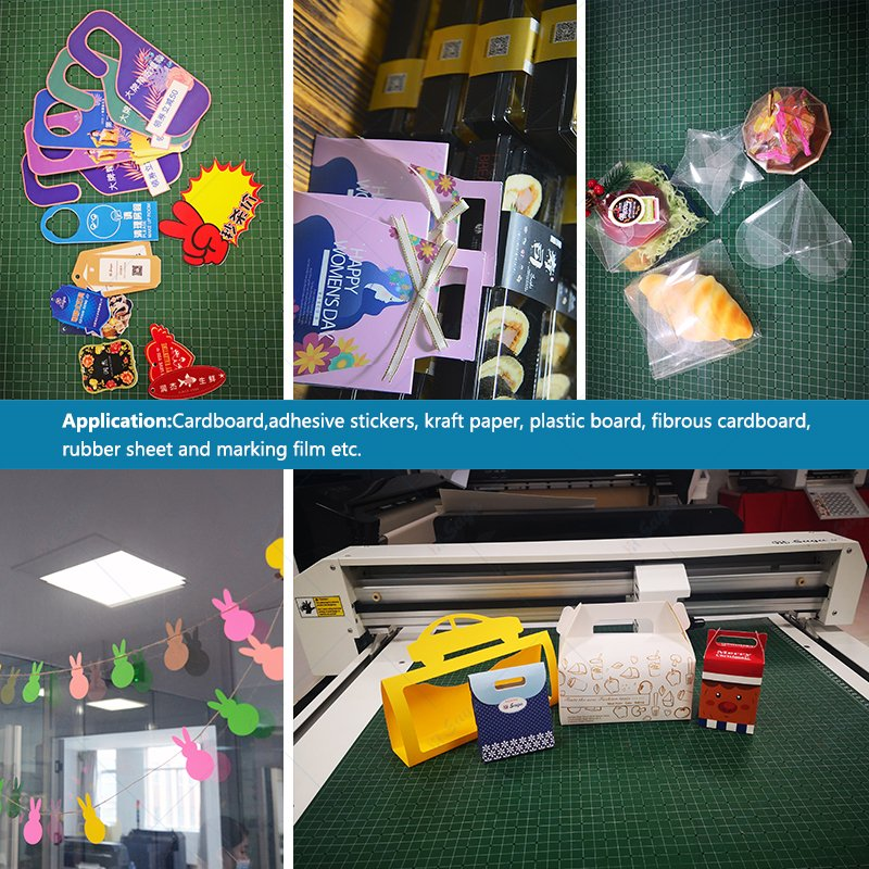 CCD Visable Horizontal High-Performance Durable Large Size Cutting Plotter After Printing for Cardboard