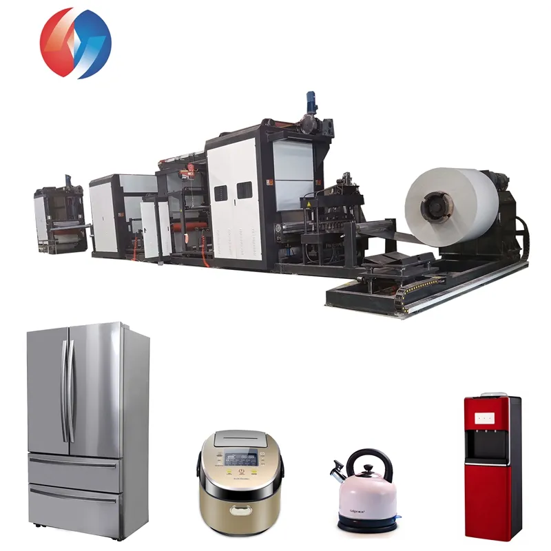 China Manufacture Aluminum Steel Sheet Laminating Machine Film Lamination