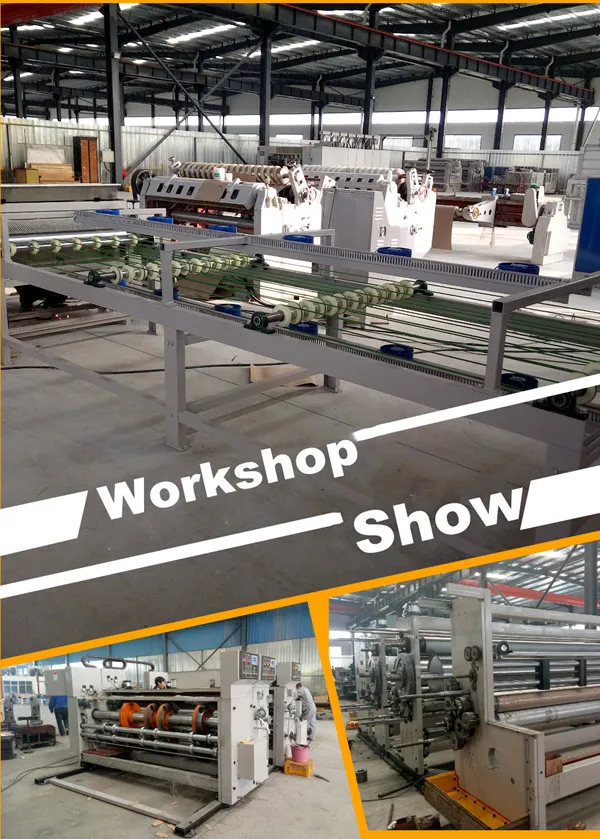 Corrugated Sheet Paper Fully Automatic Flute Laminating Machine