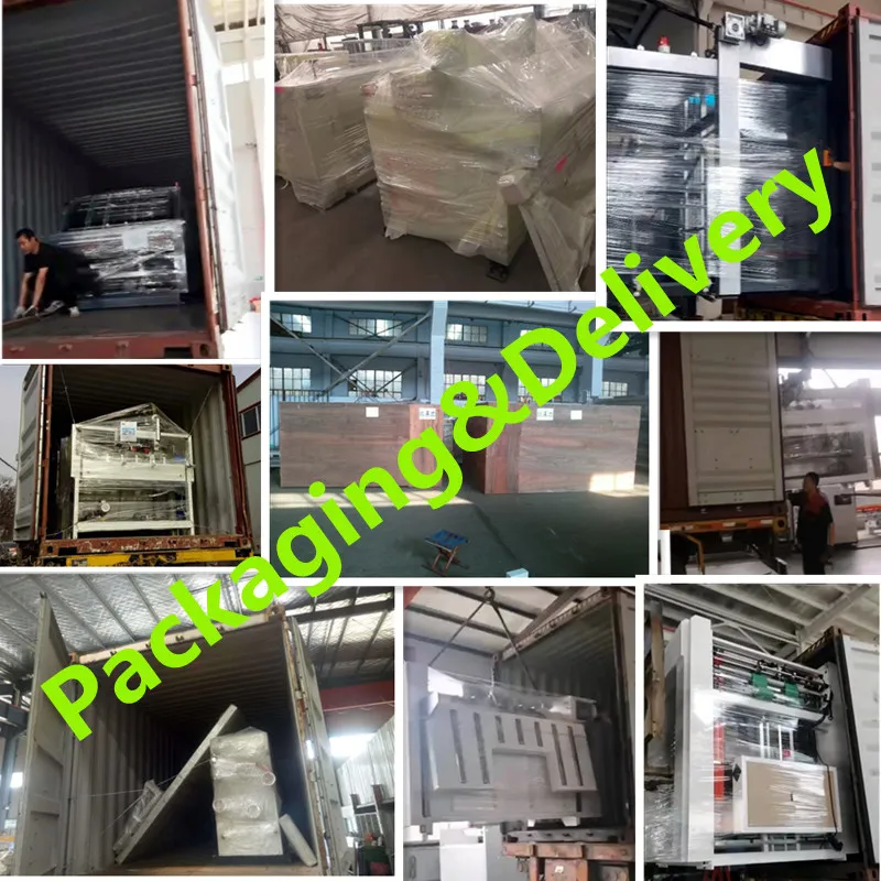 Corrugated Sheet Paper Fully Automatic Flute Laminating Machine