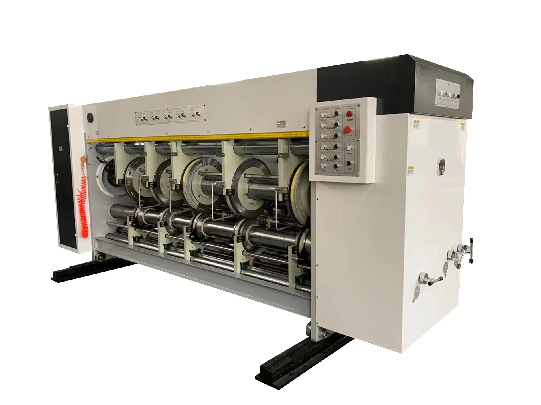Corrugation Paper Cardboard Sheet Rotary Slotting Paper Cutting Machine
