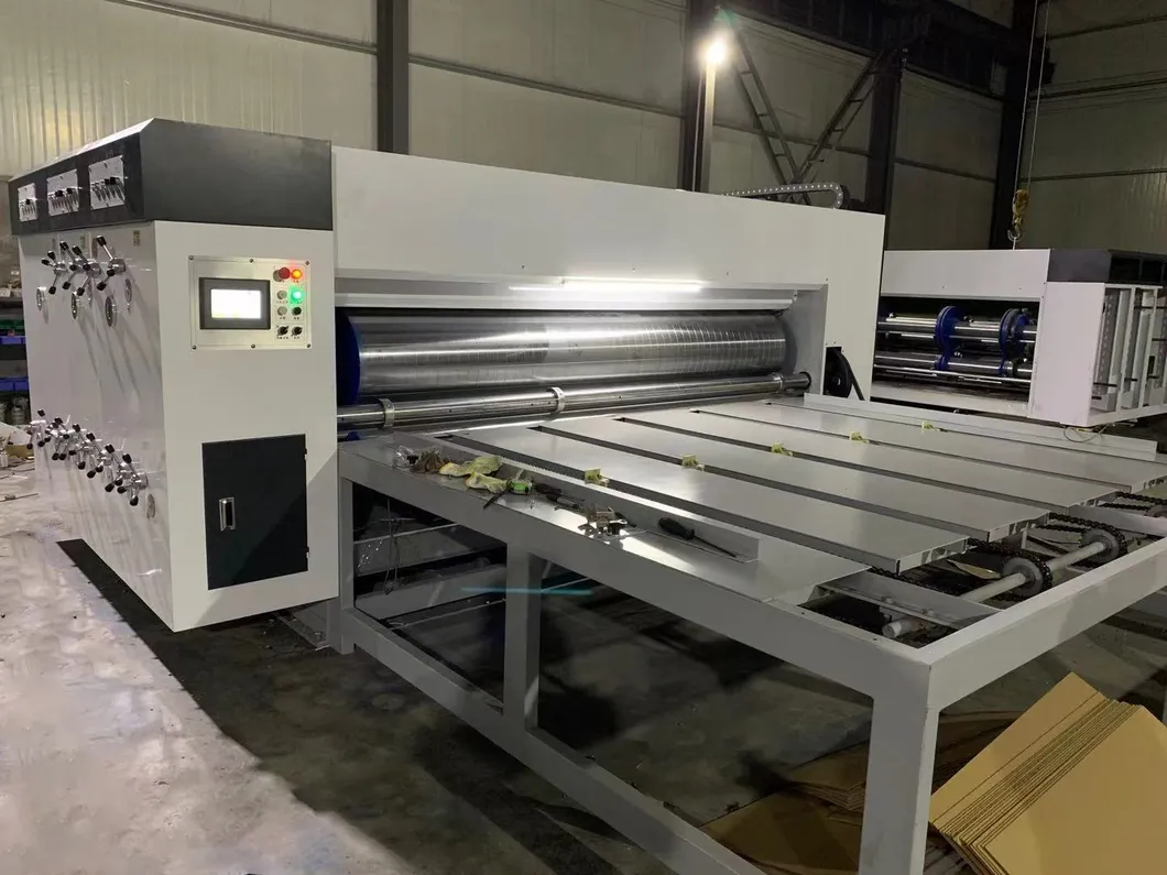Corrugation Paper Cardboard Sheet Rotary Slotting Paper Cutting Machine