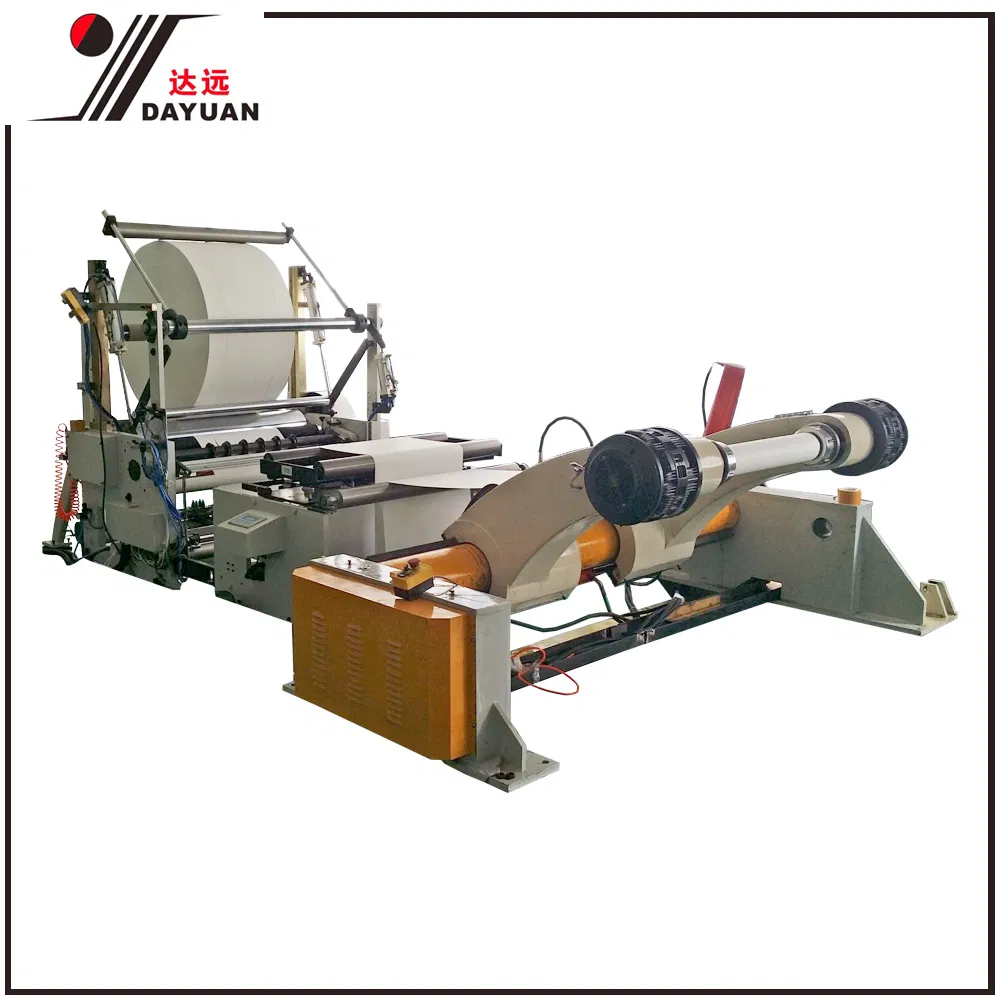 Dayuan Fqbg-1100&Fqbg-1400 Hot Sale Professional Lower Price Jumbo Roll Paper Slitter Automatic Rewinding Machine