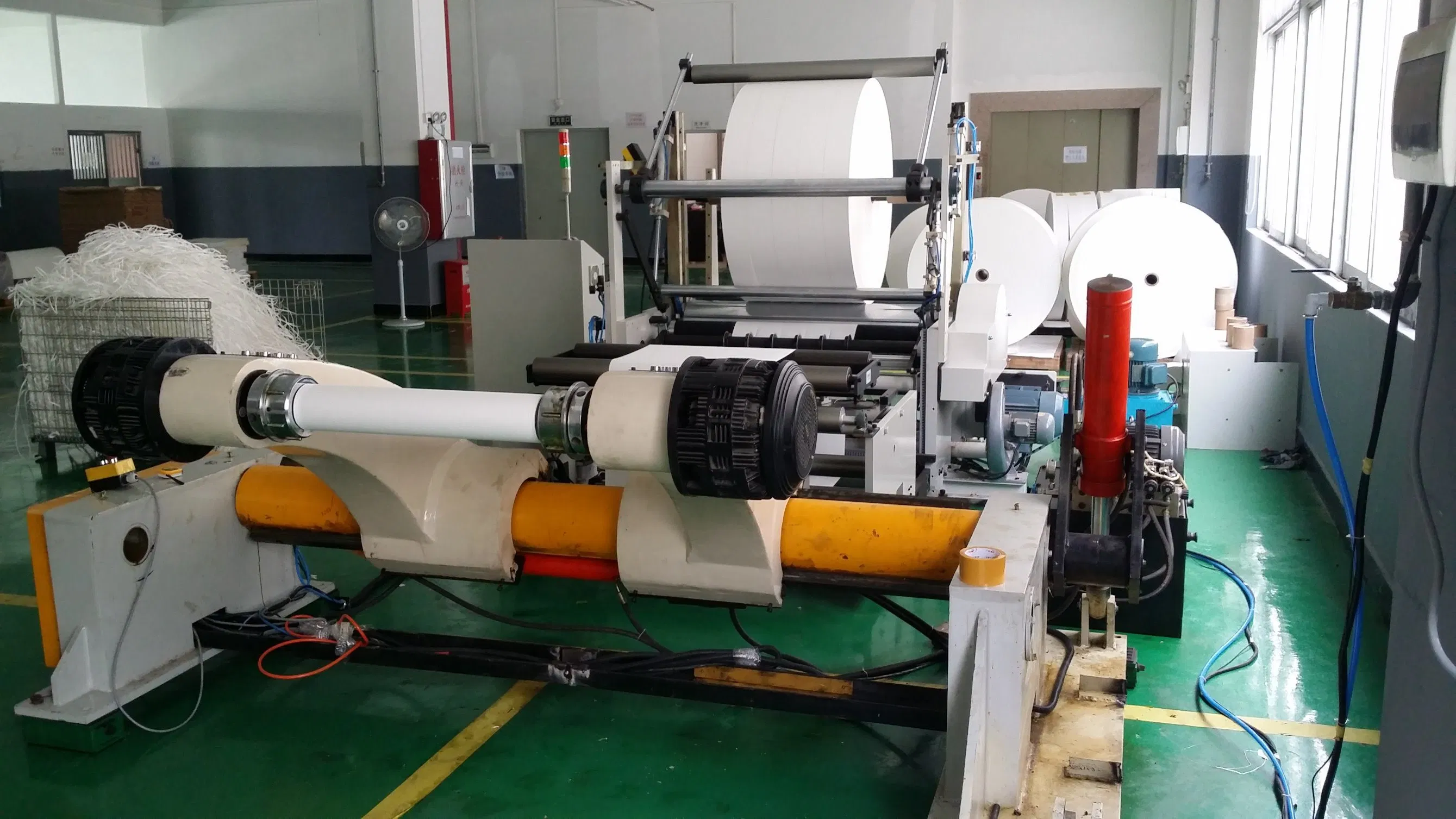 Dayuan Fqbg-1100&Fqbg- 1400 Paper Roll Slitter Rewinder Machine for Paper Slitting Rewinding