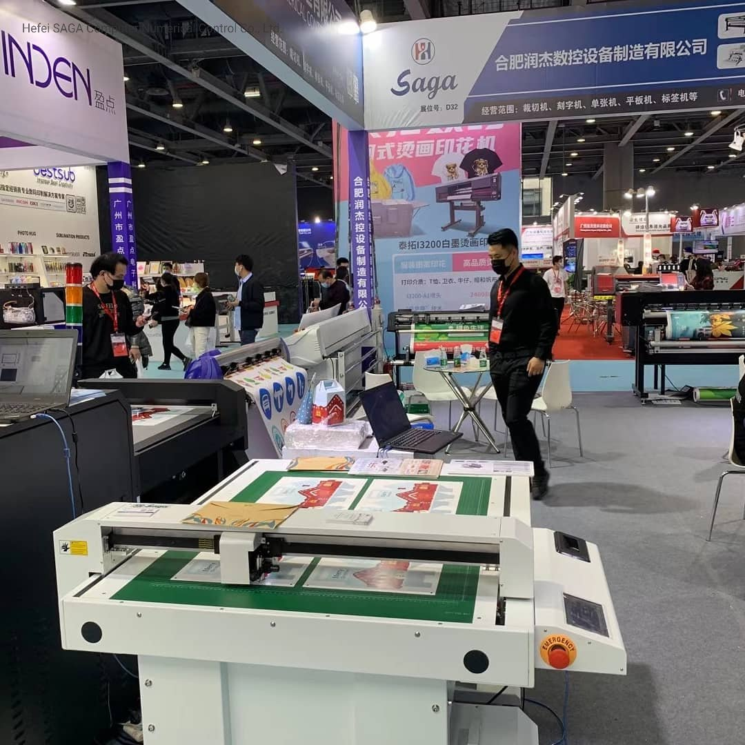 Digital CCD Camera Servo Motor Paper Die Cutter Plotter Machine for Both Creasing and Cutting