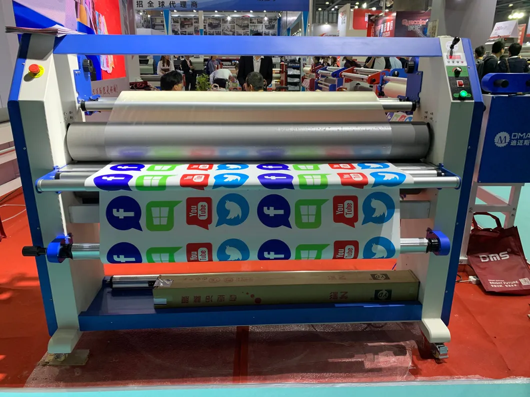 DMS-1800V Double Side Roll to Roll Electric Laminator