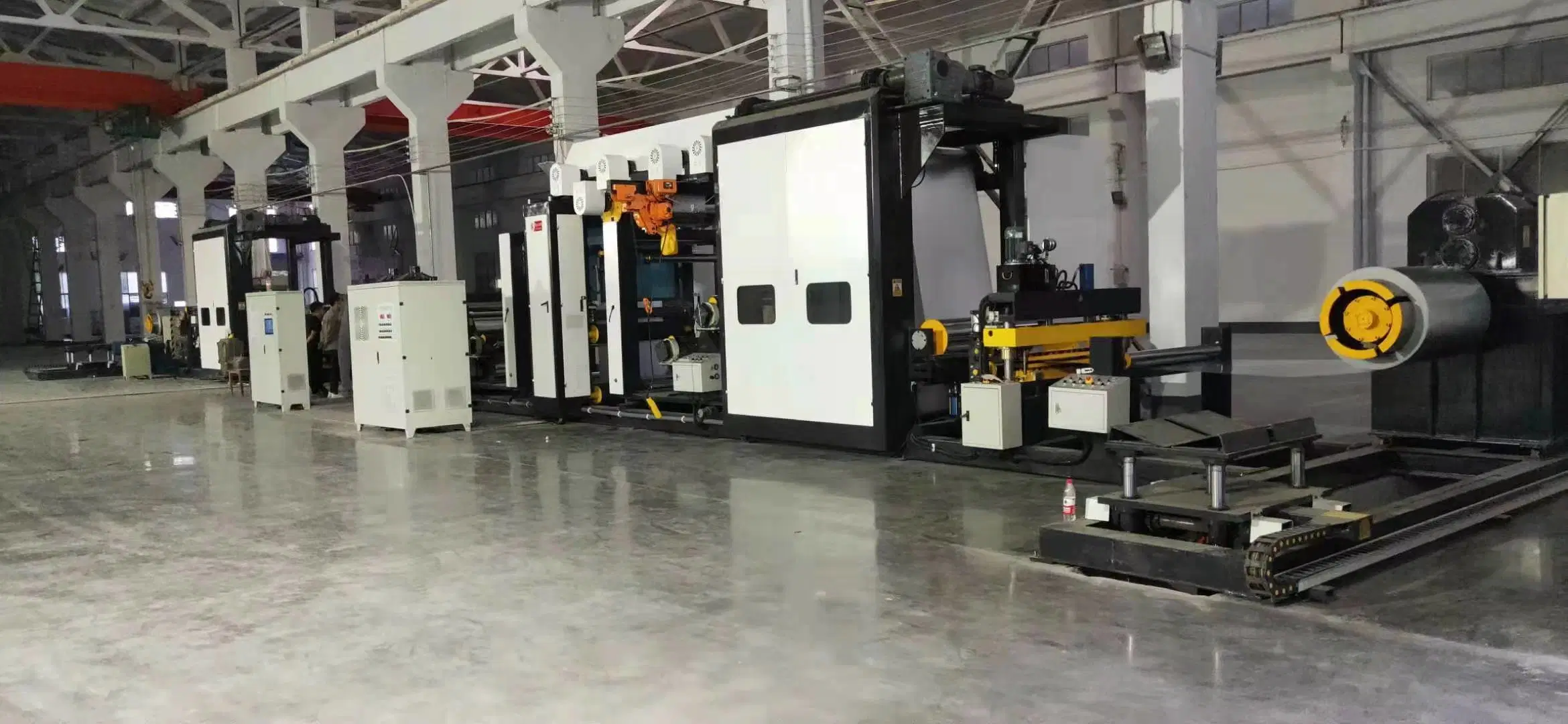 Double Sides Roll to Roll Steel Laminating Machine
