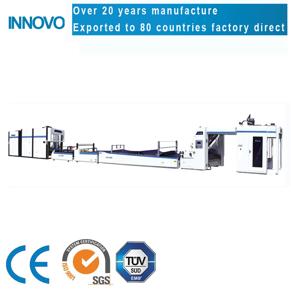Economy Higher Speed Flute Laminating Machine
