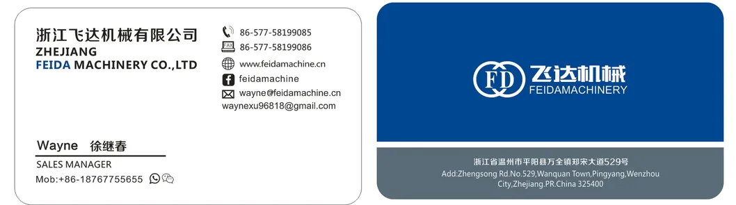 Feida High Performance Cardboard Flexo Printing and Punching Machine
