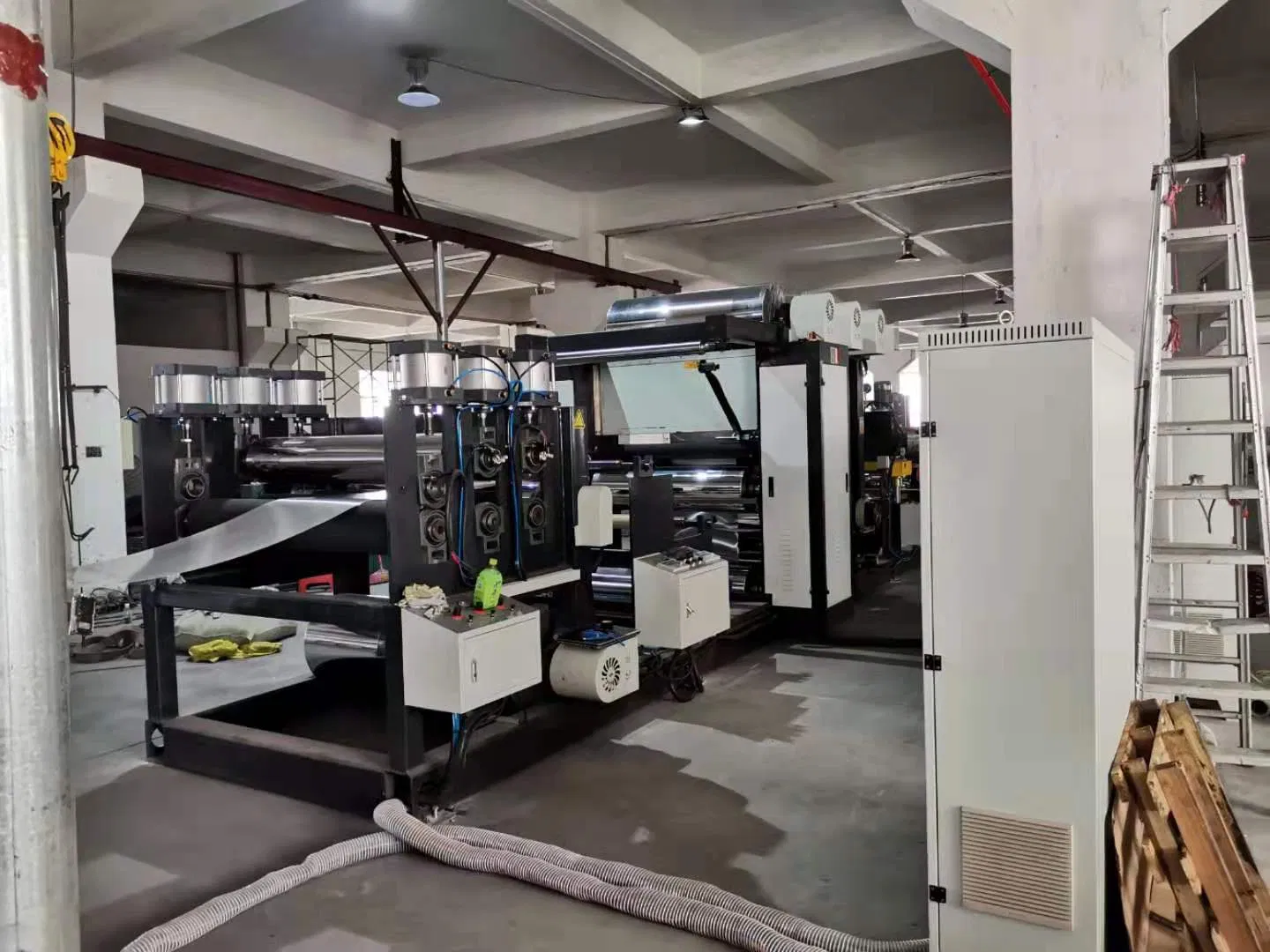 Film Laminating Metal Steel Sheet Production Line Lamination Machine