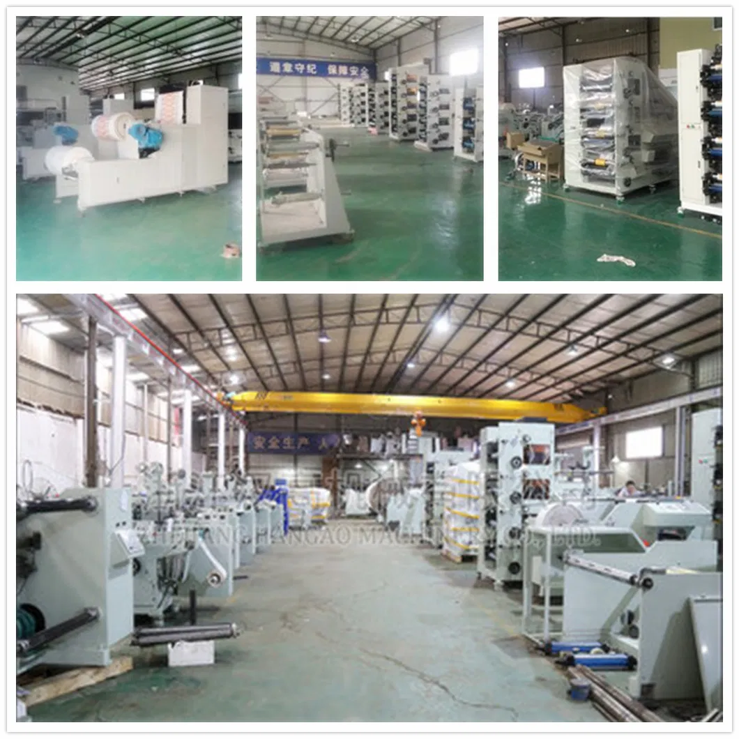 Fq-320y Self Adhesive Sticker Label Roll to Roll Slitting Machine with Die Cutting