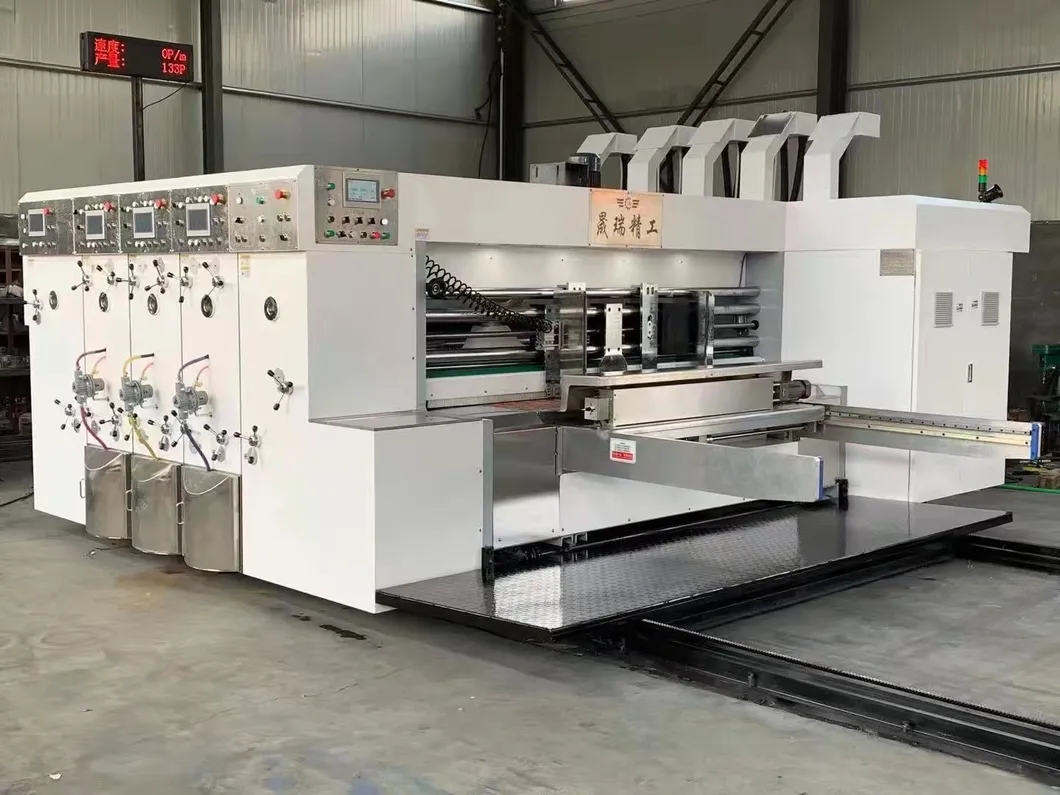 Full Auto Flexo Ink Corrugated Cardboard Printing Slotting Die Cutting Machine/Water Based Ink Type Printing Machinery