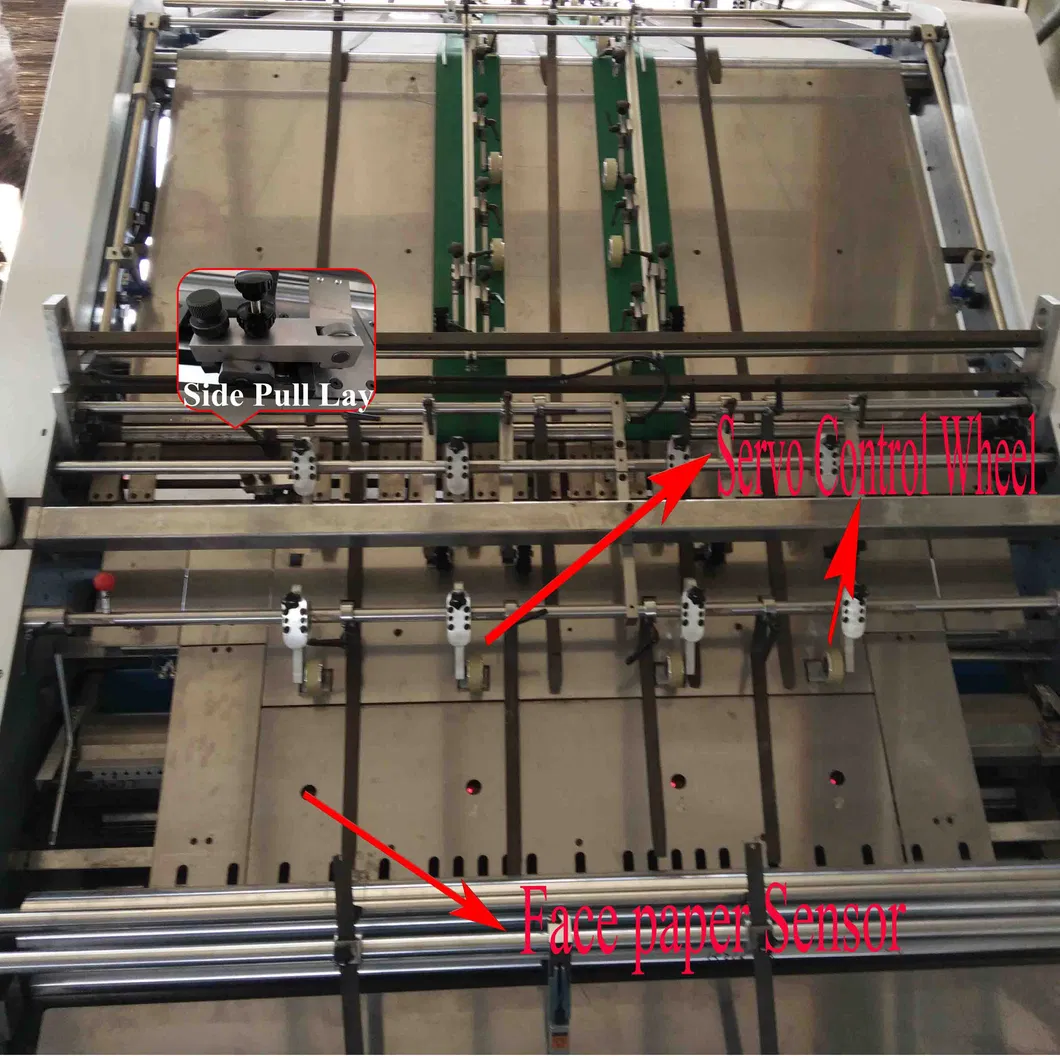 Full Automatic Flute Laminator for Corrugated Cardboard Sheet