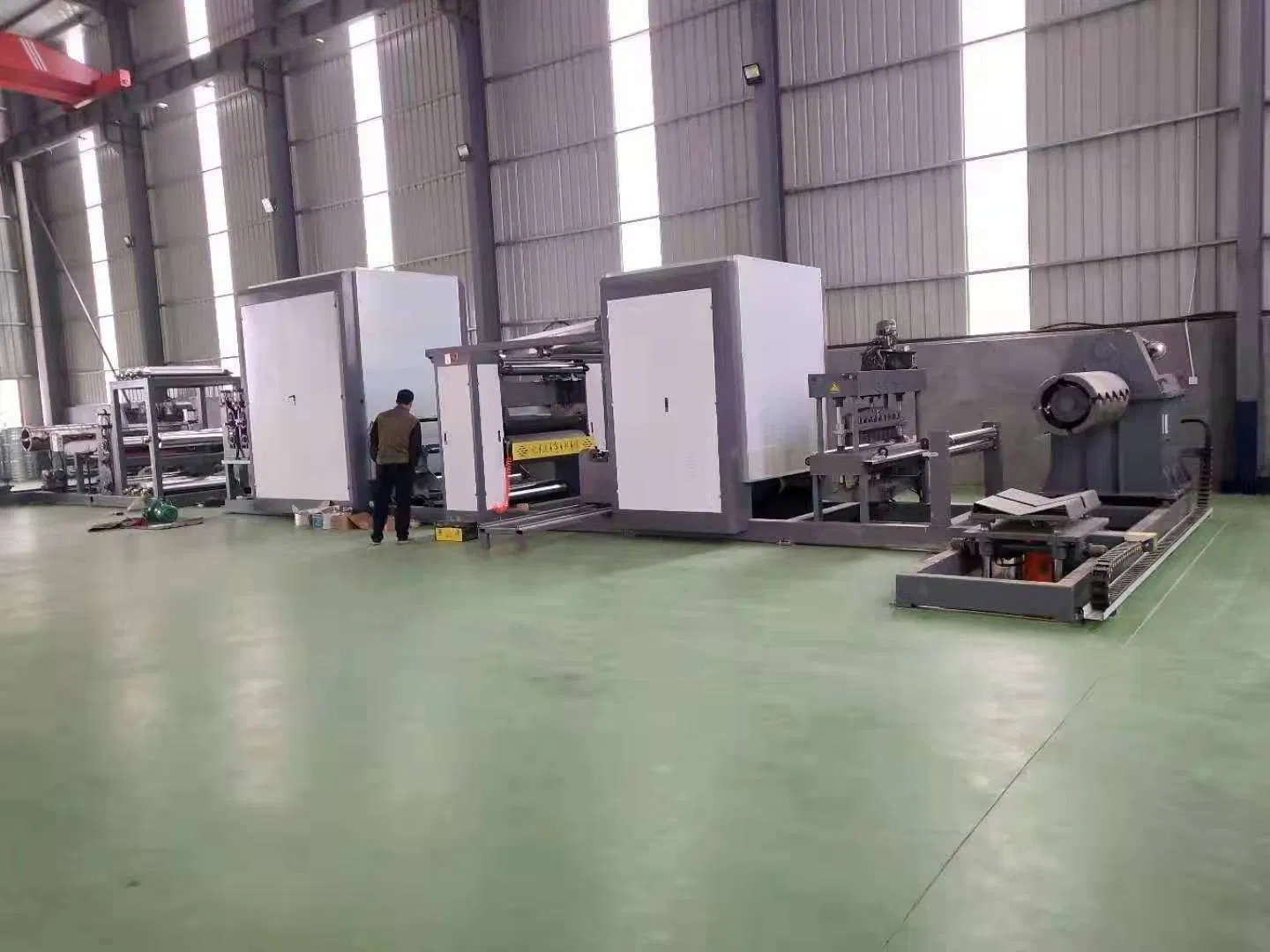 Full-Automatic Hot Melt Factory Film Laminating Machine
