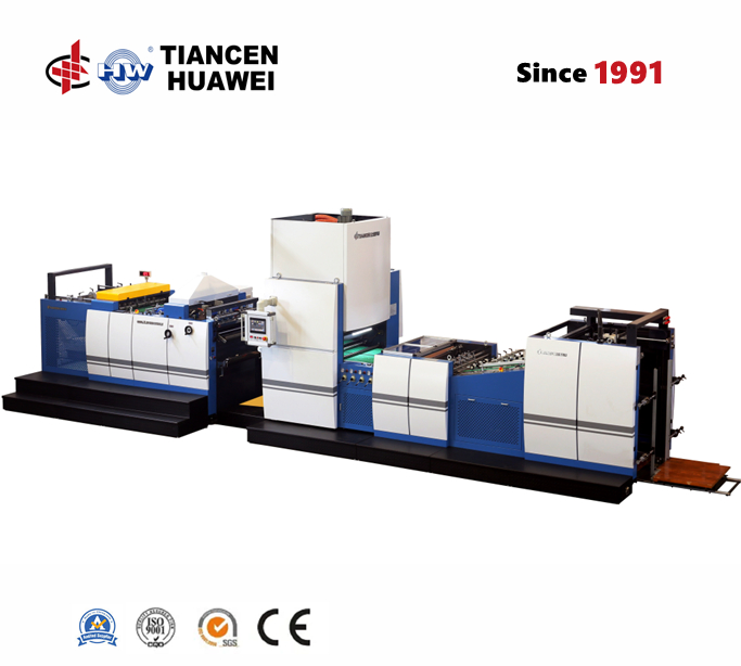 Fully Automatic High-Speed Vertical type Hot Knife Film Laminator [GFM-108SCR]