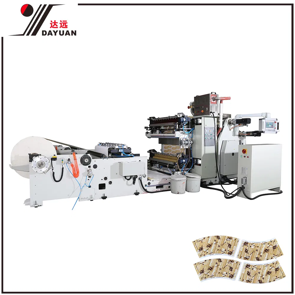 High Durable Flexographic Printing Punching Machine for Paper Cup