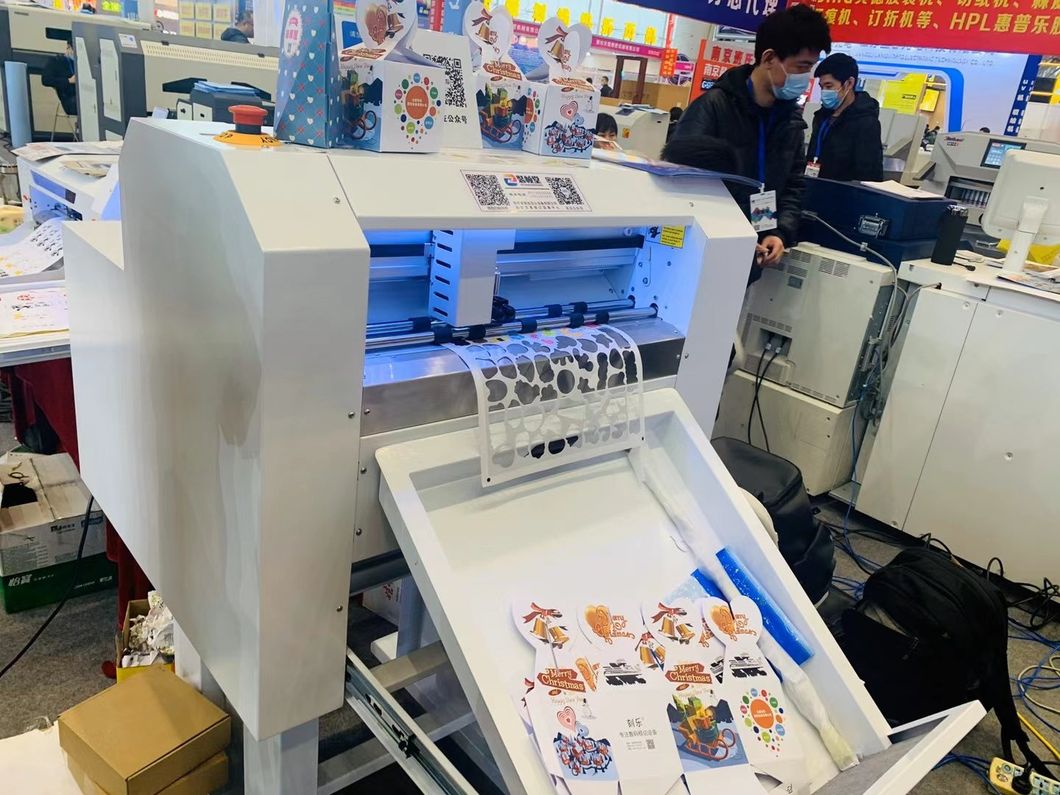 High Precision Die Cutting/Adsorbed Sheet Cutter/Contour Cutting Machine/Sheet Auto Feeding Cutting and Creasing/Adsorbed Cutter Plotter