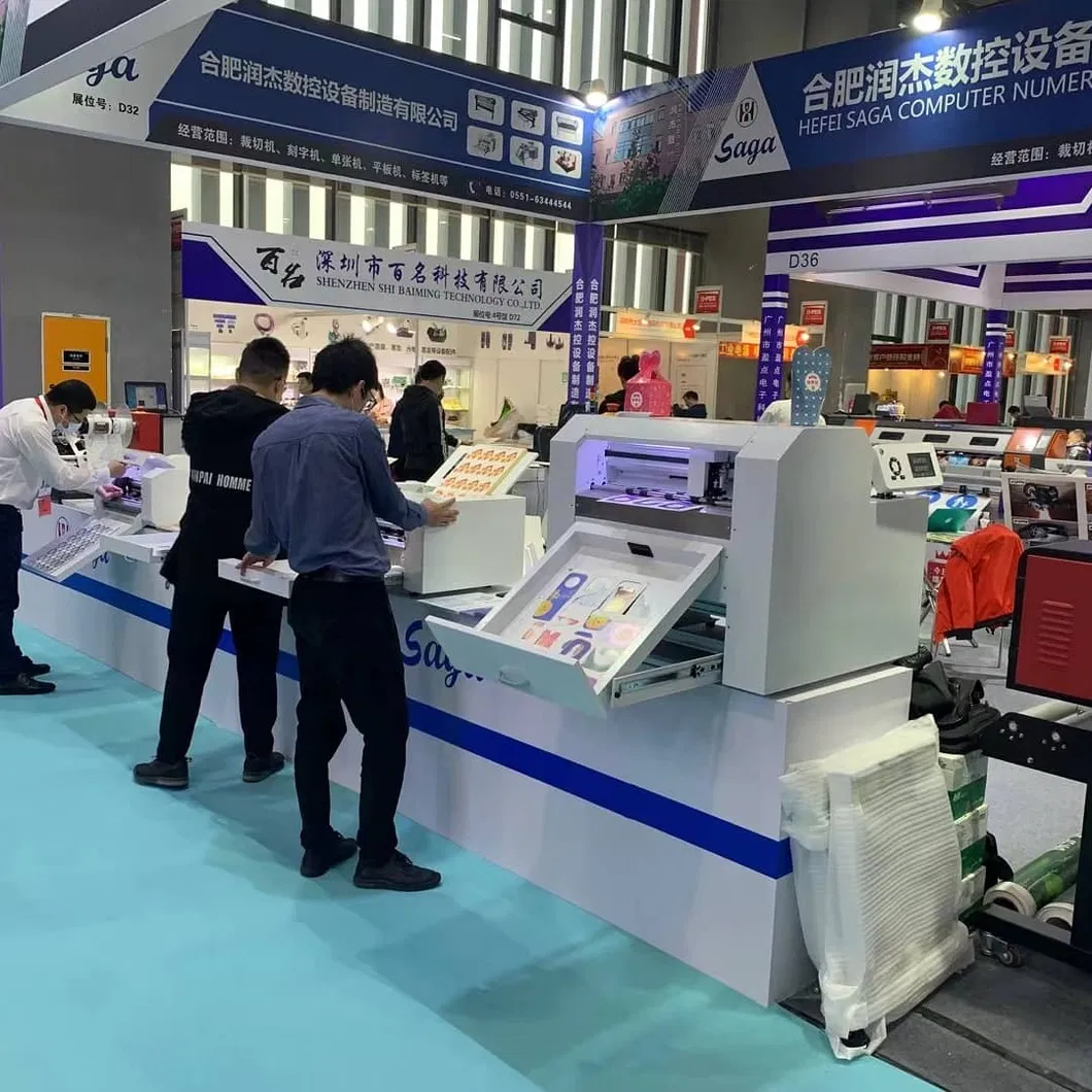 High Precision Die Cutting/Adsorbed Sheet Cutter/Sheet Auto Feeding Cutting and Creasing/Adsorbed Cutter Plotter/Contour Cutting Machine