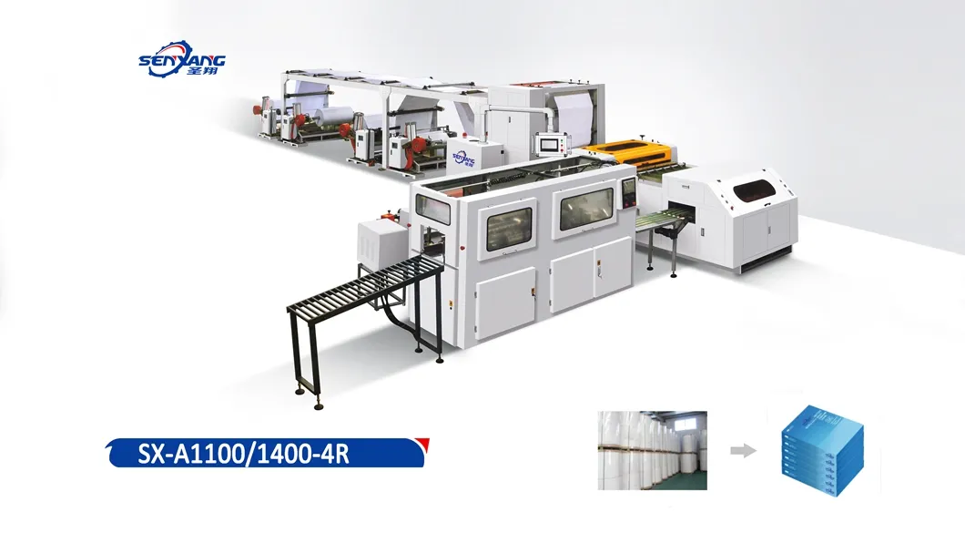 High Quality Good Price A4 Size Paper Cutter Aream Cutting and Packaging Machine for Sale