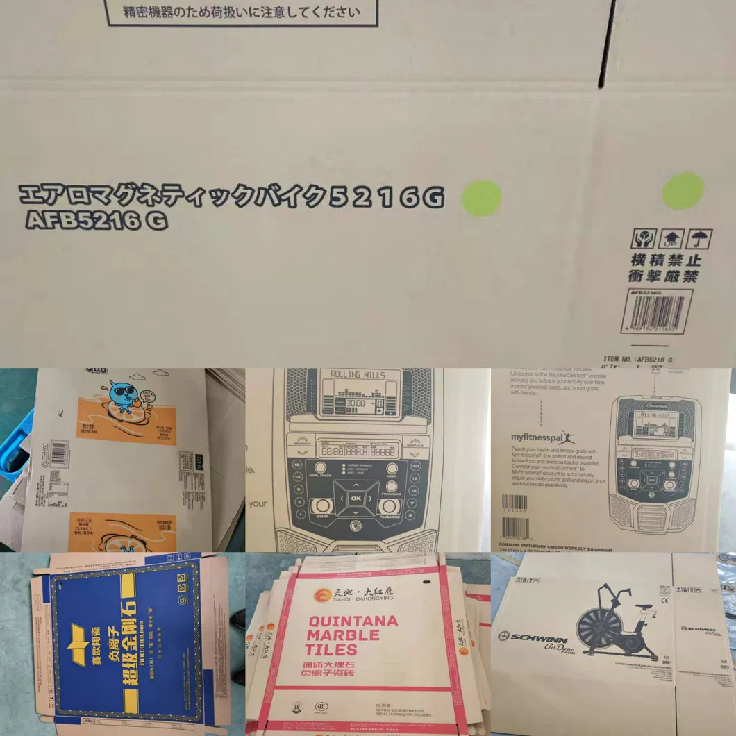 High Speed Lead Edge Auto Feeding Two Color Printing Slotting Die Cutting Box Make Machine