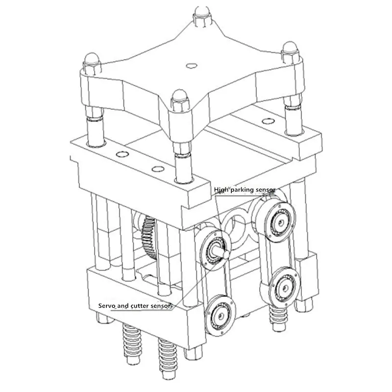 Hx-350b High Precision Kraft Paper Die Cutting Machine