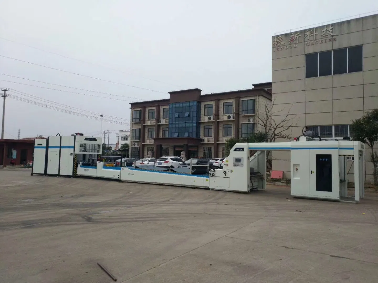 Innovo Zgfm 150m/Min 1450 *11450mm Intelligent Automatic Corrugated Paper Flute Laminating Machine