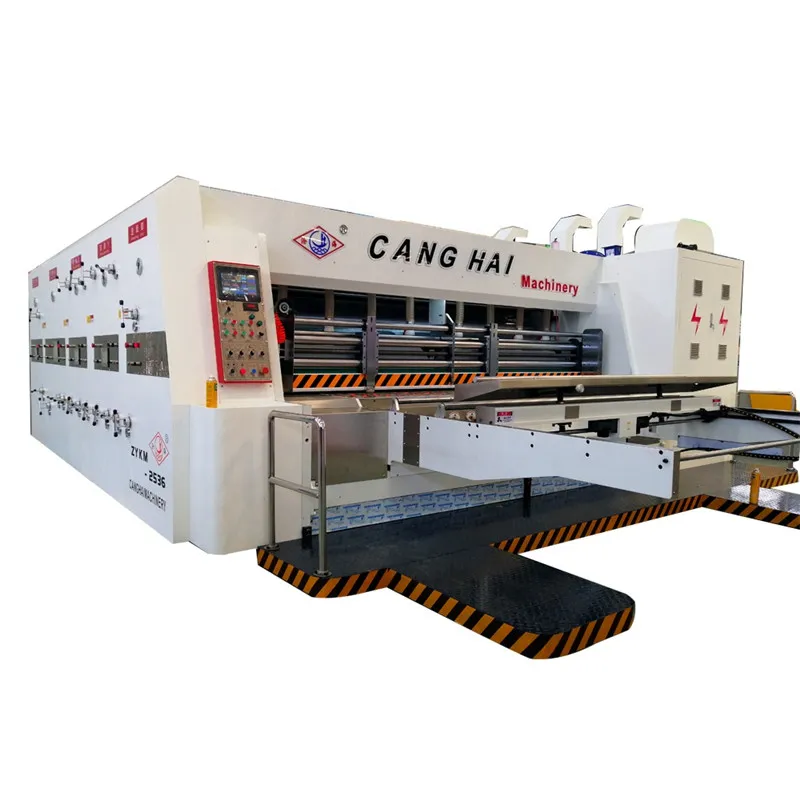 Lead Edge4 Color Printing Slotting Die Cutting Machine