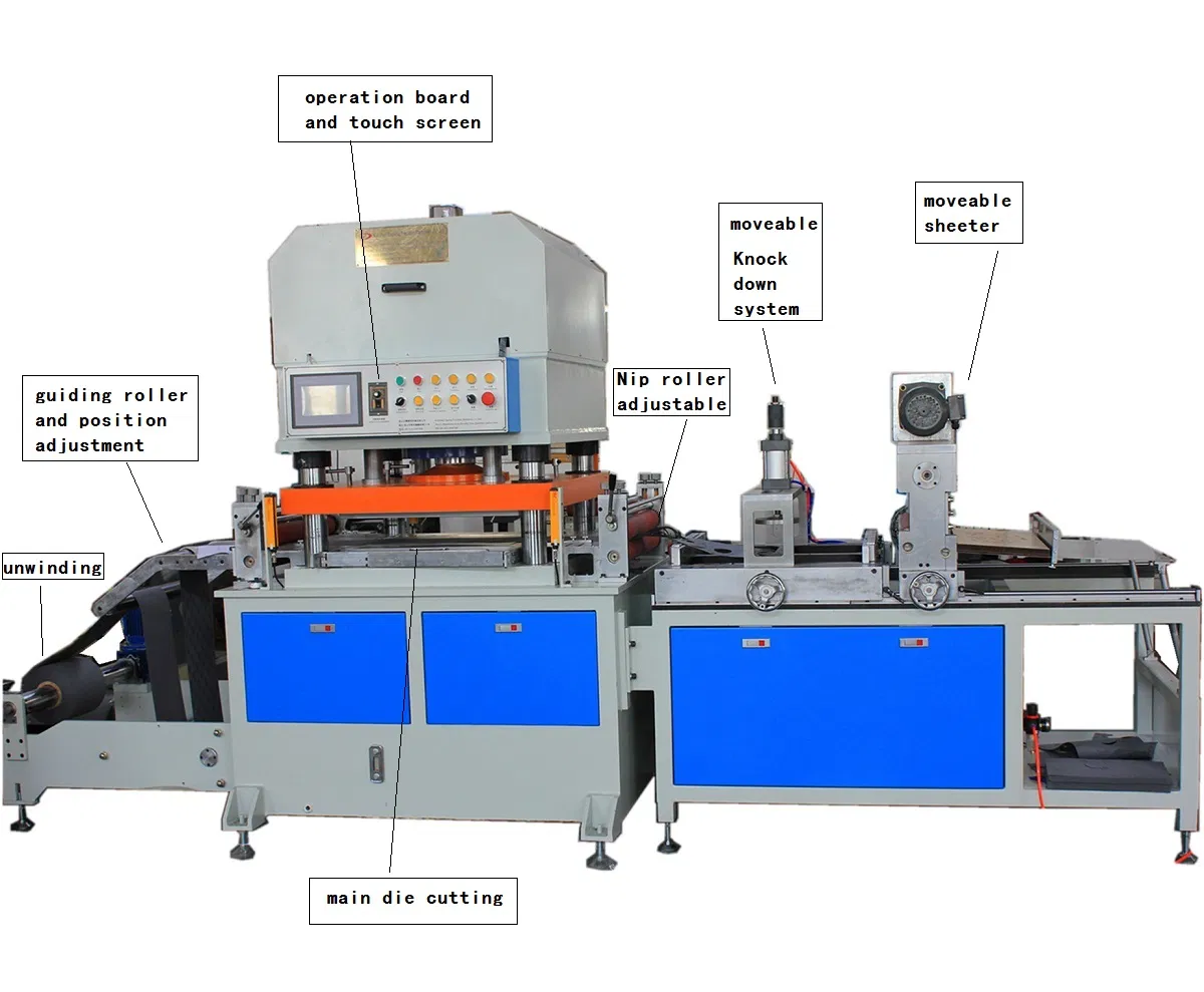 Paper/Foam/Non-Asbestos Gasket Cutting Machine